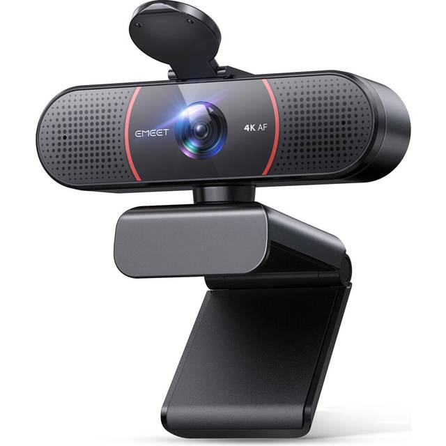 EMEET C960 4K Webcam for PC, 4K UHD Sony Sensor, TOF Auto Focus, Dual AI Noise-Cancelling Mics, Auto Light Correction, 66? FOV, Plug&Play Webcam with