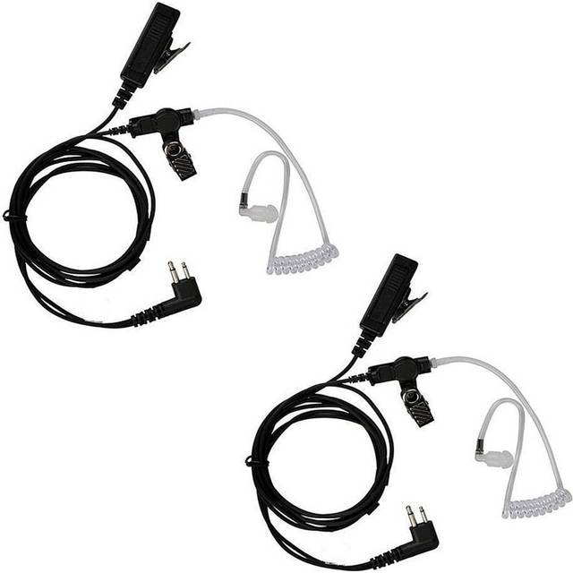 RISENKE-Walkie Talkie Earpiece for Motorola, CP200,GP300,CLS1110,CLS1410 Radio Headset with PTT Mic,