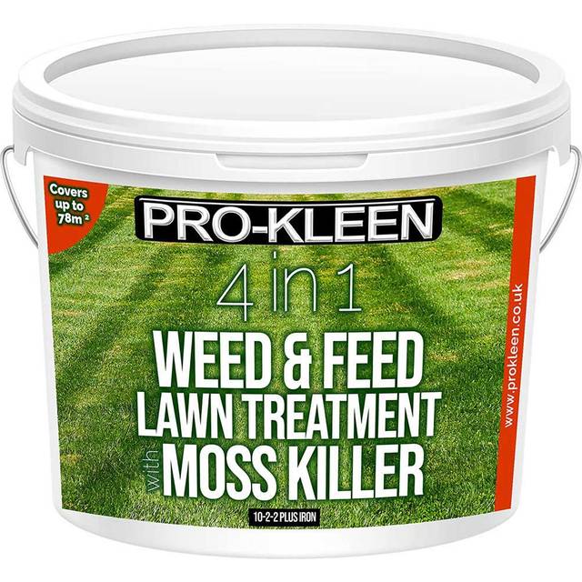 (1) Pro-Kleen 4-in-1 Lawn Feed Weed & Moss Killer 2.5kg