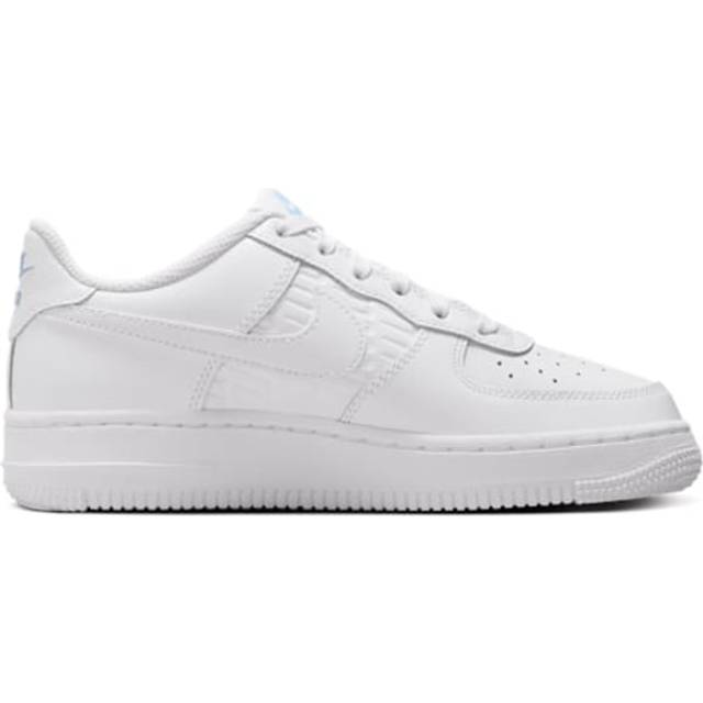 Nike Air Force 1 Older Kids' Shoes - White - 3.5