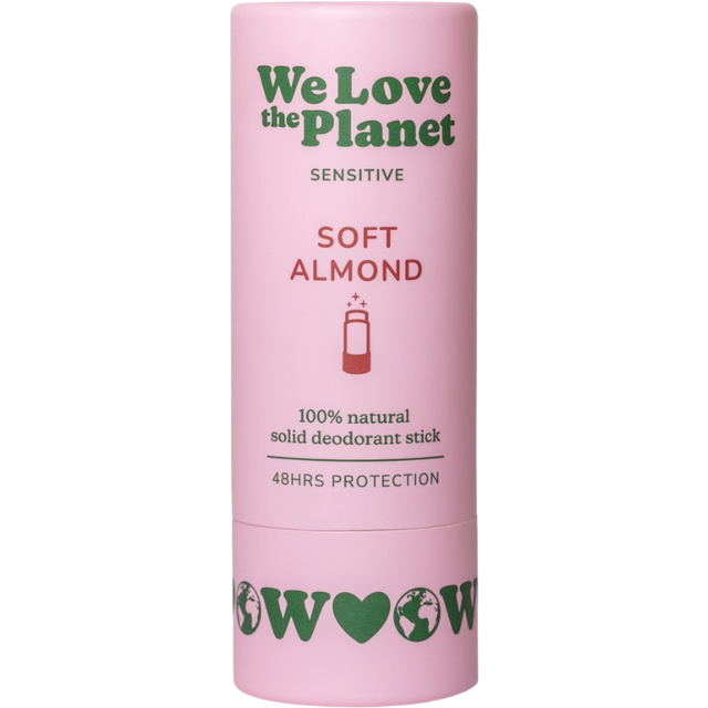 We Love The Planet Deodorant Stick Soft Almond 40 g