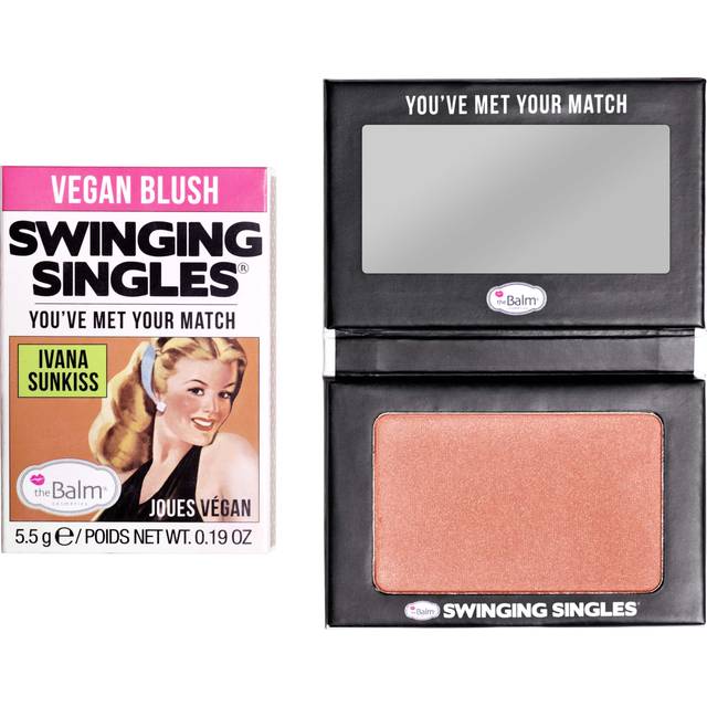 TheBalm Swinging Singles Blush Kompakt Rouge Skygge - Brown