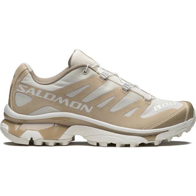 Salomon Tan & Off-White XT-4 OG Protective Sneakers - Safari / Almond Milk - US 10.5