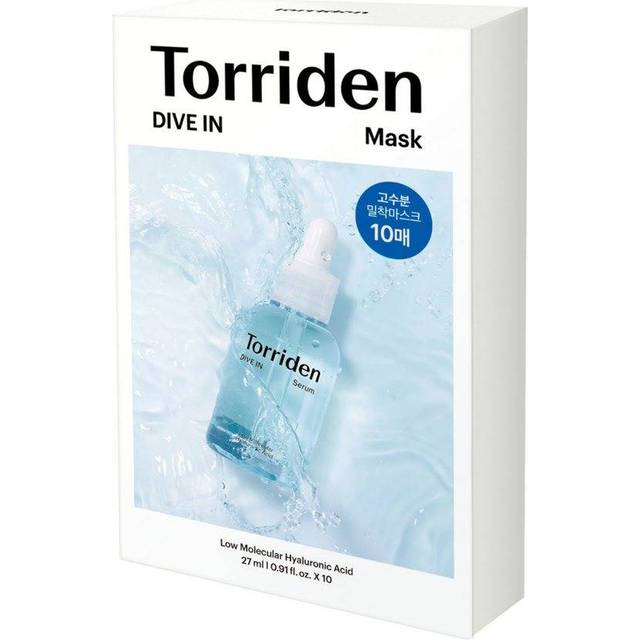 Torriden Dive-In Low Molecular Hyaluronic Acid Mask 27ml 10-pack