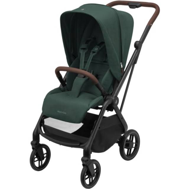 Maxi-Cosi Leona 2, twillic green/brun leath.