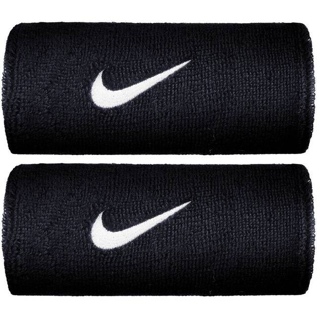 Sponge cuffs Nike swoosh doublewide - Bleu