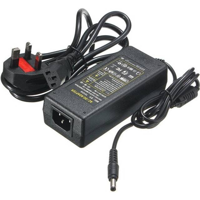 (UK Plug) AC100-240V To DC12V 10A Power Supply Transformer Adapter For LED Strip Light