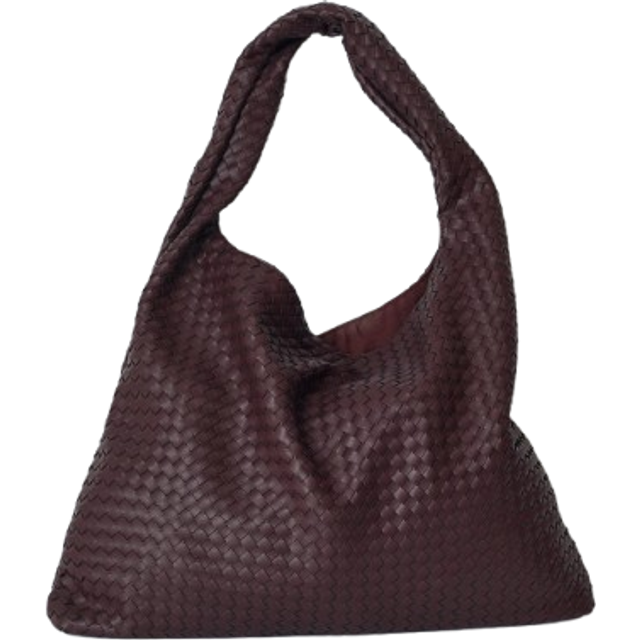 Gina Tricot-Braided large bag-Axelremsväskor-Lila-ONESIZE-Dam