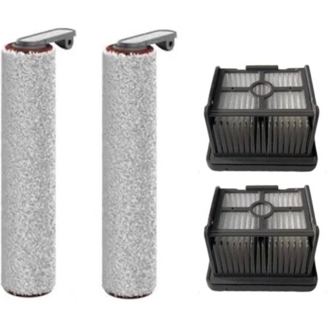 4Pcs Parts for H12 Pro Washing Floor Machine Vacuum Cleaner Accessories Washable Hepa Filter Main Roller Brush