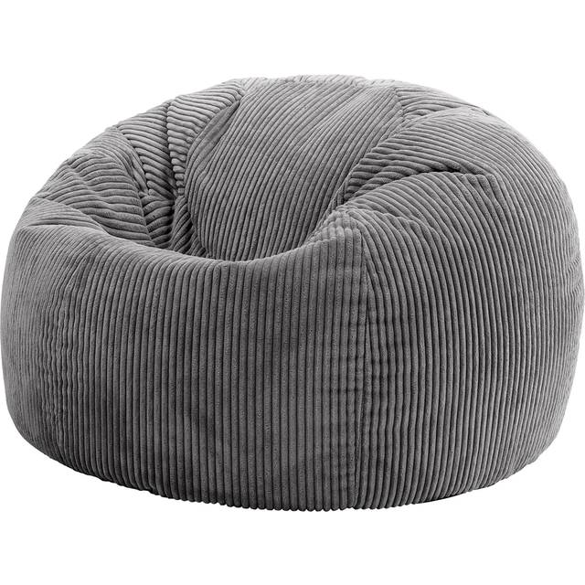 Classic Cord Bean Bag - Grey