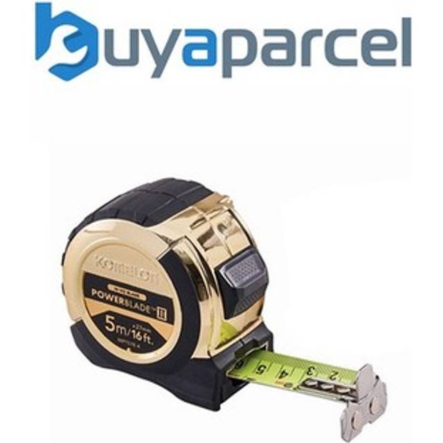 Komelon Mpt57e-k Gold Powerblade 2 Tape Measure 5m/16ft Limited Edition