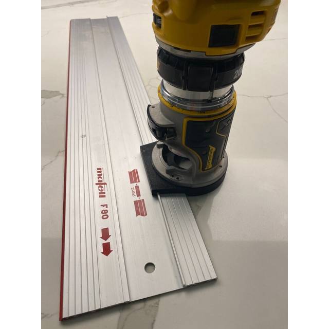 Dewalt Router Dcw600 Dwp611 Plunge Base Guide Rail Adapter To Mafell Bosch Track