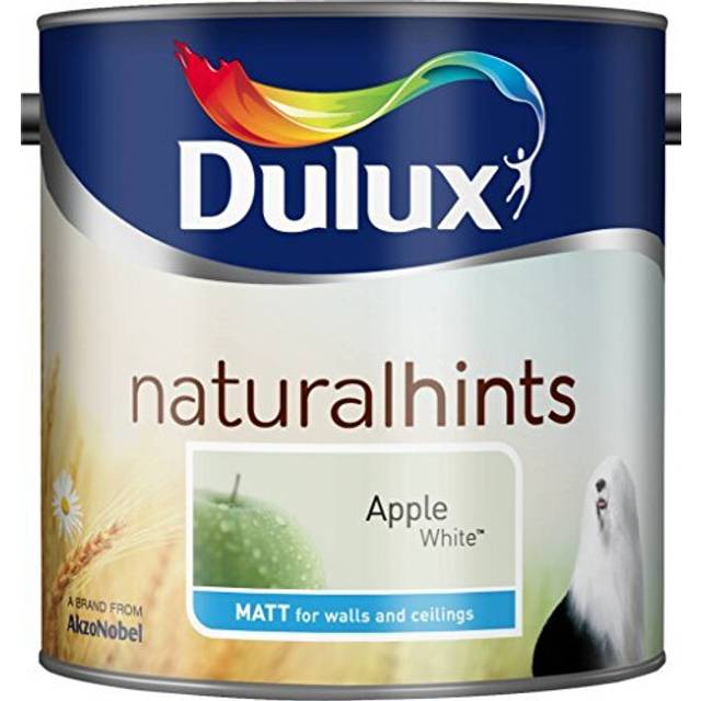 Dulux Natural Hints Matt Apple White 2.5L by Dulux