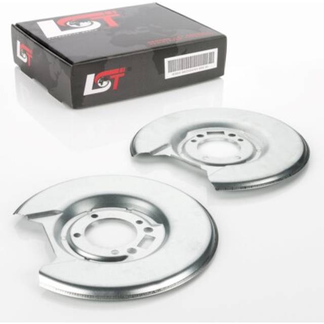2x Cover Plate Brake Disc Shield Brake Anchor Plate Rear For Volvo 240 260