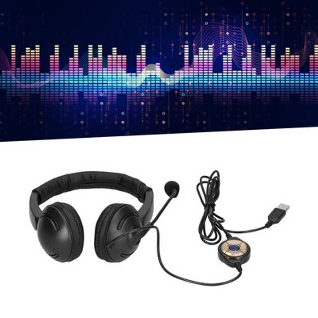 Oy359 Usb Telephone Headset Wired Digital Headphone With Mic For Cal Dts