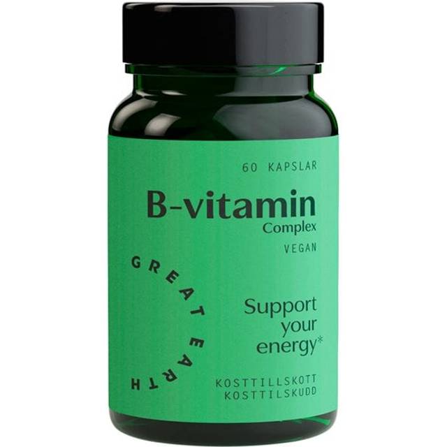 Great Earth B-vitamin Complex 60 kapslar - Multi