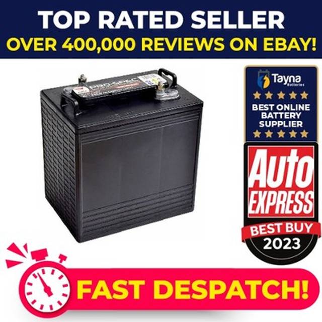 Dcb125-6 Yuasa Pro Spec Deep Cycle Battery 6v 240ah