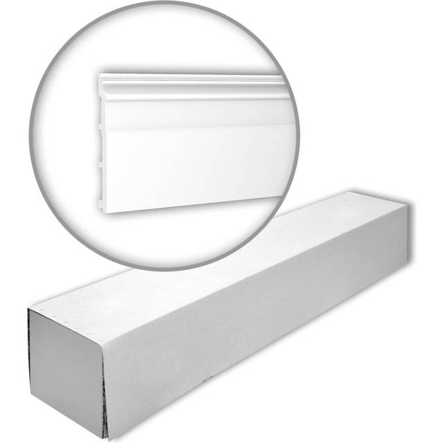 Profhome 653118-box 1 box 6 mouldings Skirting Base molding | 12 m