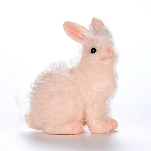 Stress Relief Toy Bunny Fidget Lovely Silicone Stretchy Animal for Kids & Adults Desk