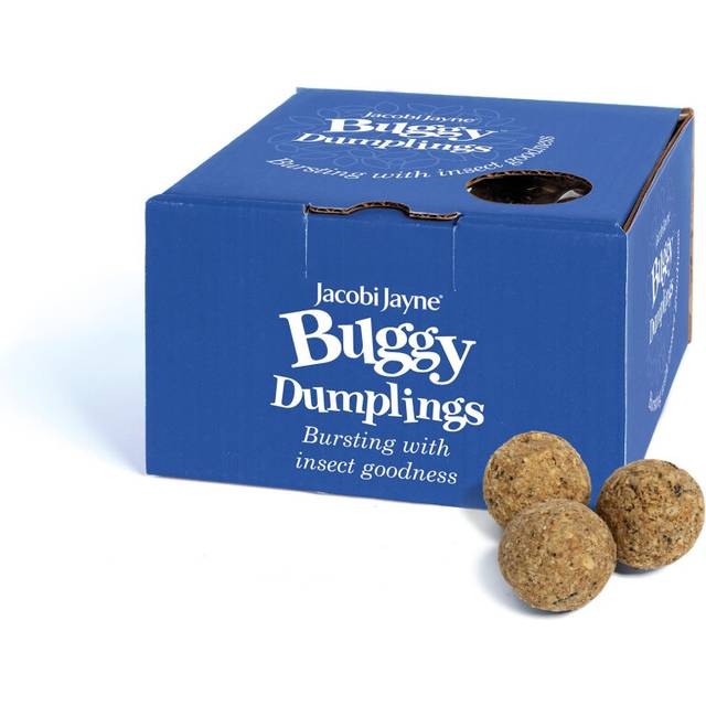 Suet Balls For Wild Birds Chunky Dumplings HandiPack Of 18-100g Buggy Fat Balls For Wild Birds, High Energy Bird Food Fat Balls With Mealworms,