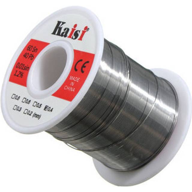 0.4mm 150G 60/40 Tin Lead Rosin Core Flux 1.2% Roll Solder Soldering Wire Reel