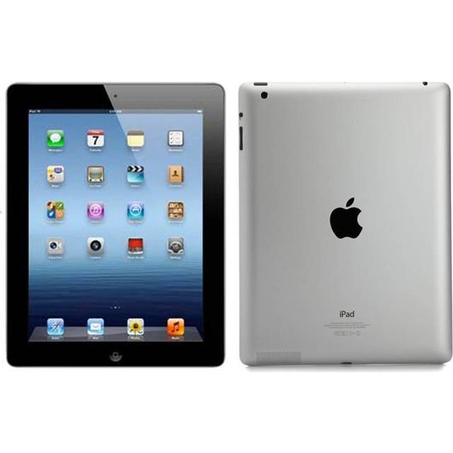 Refurbished Apple iPad 4th Gen 16GB WiFi 9,7´ (B-grade) Svart Model A1458