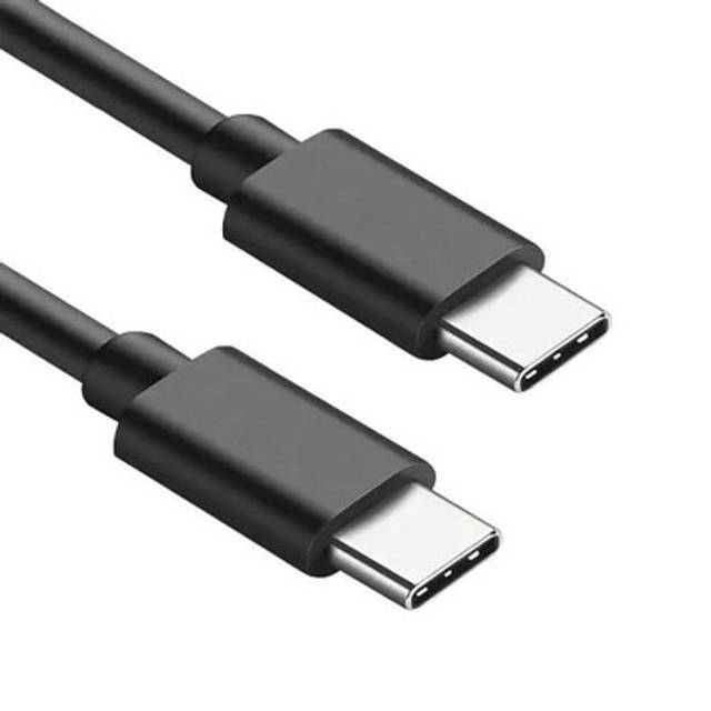 Usb-c To Usb-c Cable 2.4a Fast Charge 1m Black