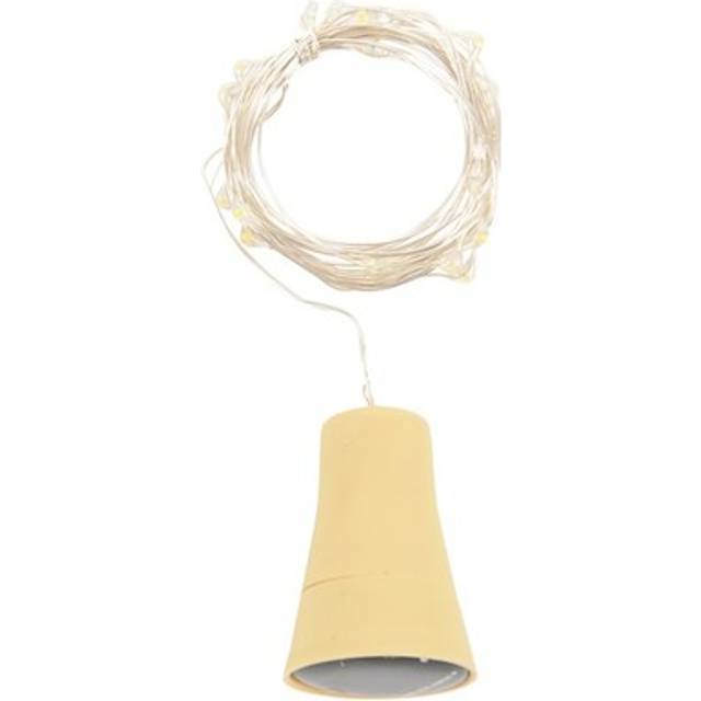 1pcs Solar 2m Led Cork Shaped 20 Led Night Fairy String Light Kork7550