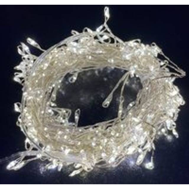 7.2 Meter/23 Feet 6In Plug in Led Warm Cluster Micro Lights - Plastic - L6 x W6 x H720 cm - White