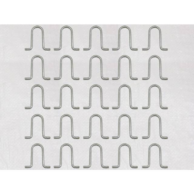 x25 Galvanised Concrete In 'U' Bolts - Caravan Tether Ground Anchor Security