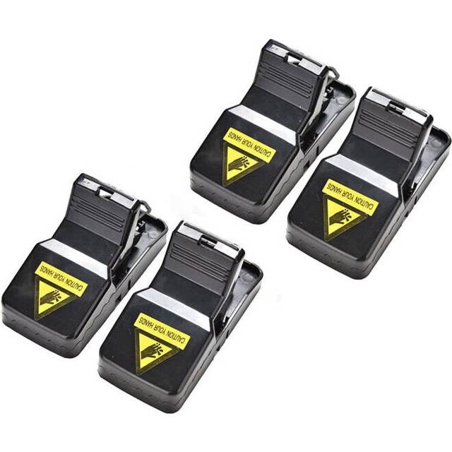 (4PCS) 2/4/6 PCS Reusable Rat Catching Mouse Traps Bait Snap Spring Rodent Catcher Pest Controller