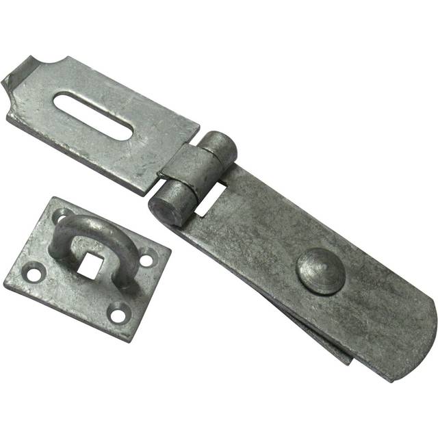 "(Swivel Hasp & Staple in 8"") Heavy Duty Hasp & Staple Swivel Galvanised"