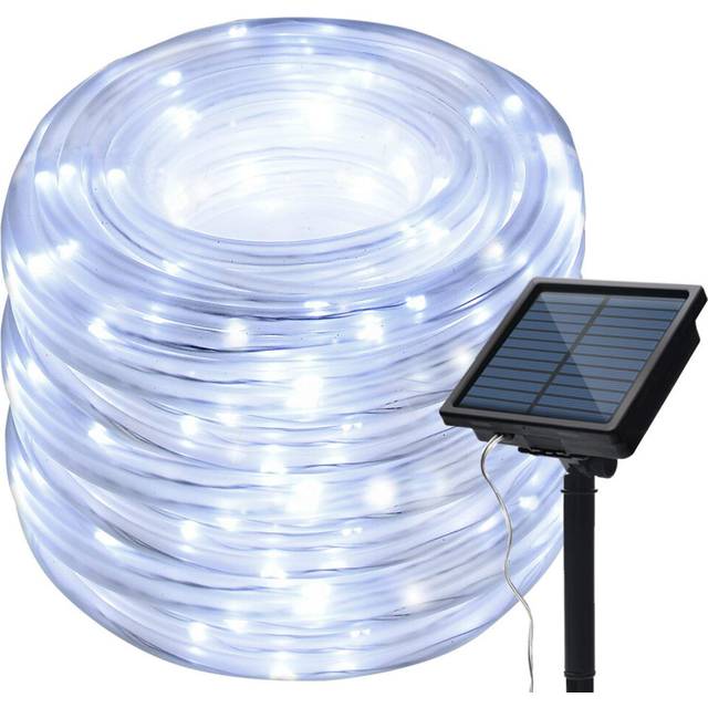 Solar Rope Lights Outdoor,KINGCOO Waterproof 72FT 200LED Tube Copper Wire Pipe Twinkling Solar Fairy String Lights for Garden Yard Home Wedding Party