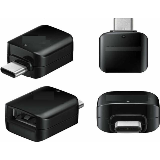 Genuine Samsung Usb To Type-c Data Transfer Otg Adapter For Galaxy S8 S9 & S20+