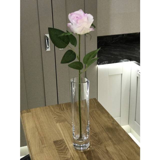 (Light Pink) Best Artificial 45cm Single Rose
