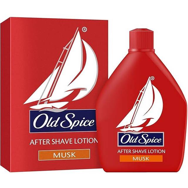 Old spice after shave lotion/splash musk - 100 ml-helps heal tiny razor cuts