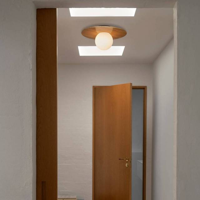 Nordlux Siona Wood Foil Badeværelseslampe Loftplafond