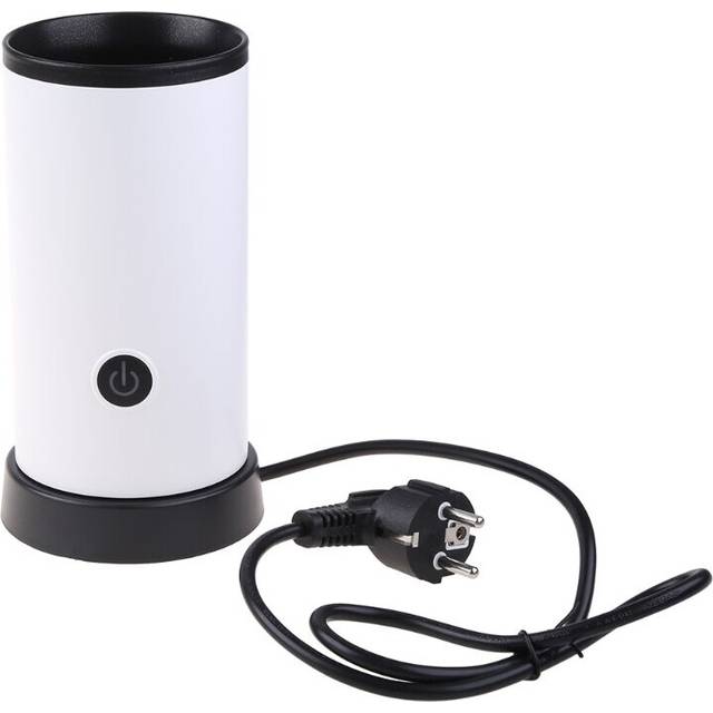Electric Milk Frother Steamer Automatic Hot Cold Coffee Heater Foamer Stainless Steel Home Kitchen Appliance