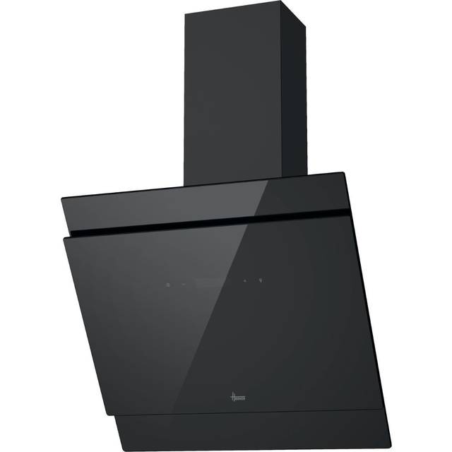 Hoover 60cm Angled Cooker Hood - Black