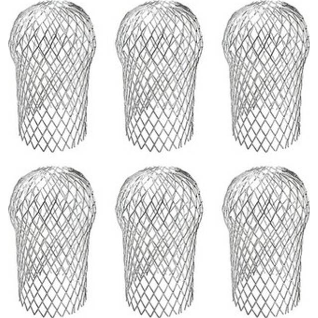 6 Pack Gutter Guards, Gutter Downspout Guards, Aluminum Gutter Guards9108