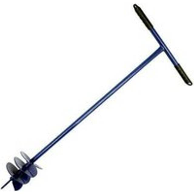 Fence Post Hole Digger Auger 127mm x 1m Bore with Fixed Handle CT0976