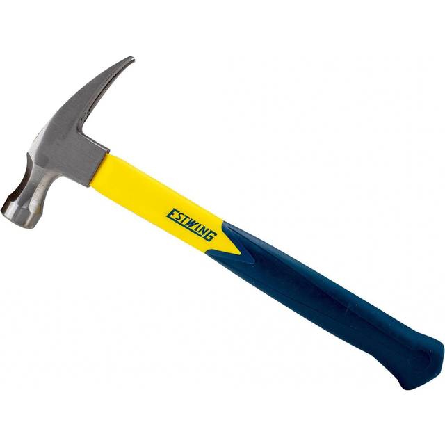 Estwing Surestrike Straight Claw Hammer, Fiberglass Shaft 570g tropisk regnskog färg