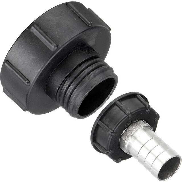 (32 mm) Water Tank Garden Hose Adapter Fittings 304 Stainless Steel Outlet Connector 12mm/20mm/32mm