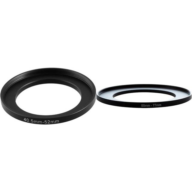 Metal 55mm-77mm Camera Step Up Filter Ring Adapter 55-77