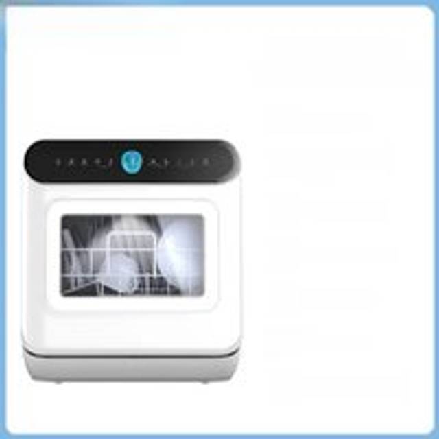 COMFEE' Table Top Dishwasher 7+3 Programs Mini Tabletop Dishwasher No Plumbing, 6L Built-in Water Tank, Auto Door Open Drying - WHITE