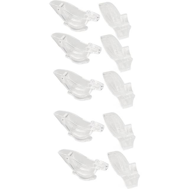 10Pcs Manual Lemon Juicer Transparent Safe Acrylic Fish Bird Shaped Lemon Slice Squeezer for Home