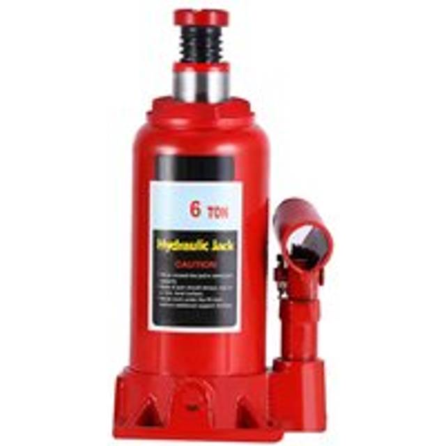 6T Heavy Duty Hydraulic Bottle Jack Lifting Car Van Caravan Vehicle Automotive Lift