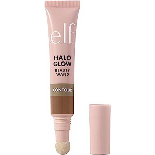 e.l.f. Halo Glow Contour Beauty Wand, Liquid Contour Wand For A Naturally Sculpted Look, Buildable Formula, Vegan & Cruelty-free, Light/Medium