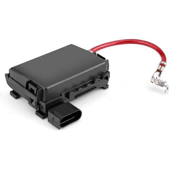 (As show, One size) Car Fuse Box, Battery Fuse Box Car Fuse Holder Terminal for Je-tta Go-lf Mk4 Beetle 99-04 1J0937550Ablack1Pcs