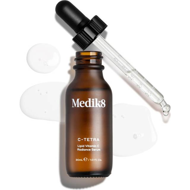 Medik8 C-Tetra - Lipid 7% Vitamin C Radiance Serum - Smoothing, Brightening & Nourishing - Perfect For New Vitamin C Users or Sensitive Skin - 30ml